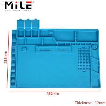 MEILE S-170 Silikon Arbeitsmatte 480x318mm für BGA PCB Lötreparatur
