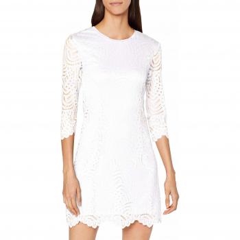 Vestido Only Onledith 3/4 para Mujer, Blanco 36
