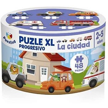 PUZZLING - PUZZLE XL PROGRESIVO LA CIUDAD 48 PZAS