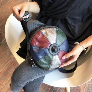 Bolso de Hombro Casual de Cuero PU para Mujer Estilo Hip Hop