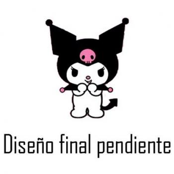 Cojín Peluche 3D Kuromi Toy 35x35 cm