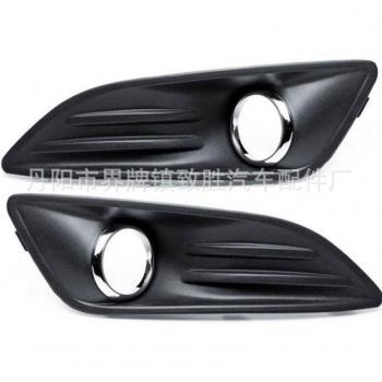 11-16 Ford Fiesta Fog Light Cover Frame Black and White Design