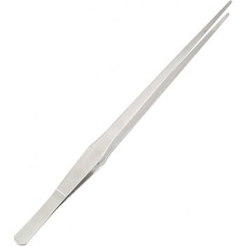Pince à épiler aquarium 38 cm droit en acier inoxydable