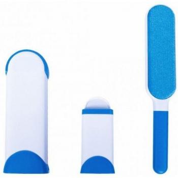 3-Piece Reusable Electrostatic Pet Hair Remover Brush Set
