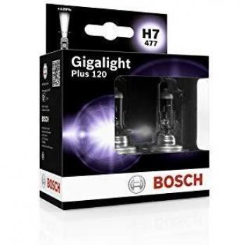 Bosch H7 Plus 120 Gigalight lampadine faro - 12 V 55 W PX26d - lampadine x2