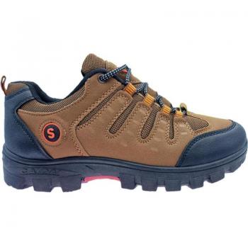Zapatillas deportivas de hombre Breeze para trekking en montaña, color marrón