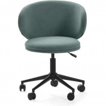 Silla Rebeca Verde con Giro y Elevación – Oficina Moderna