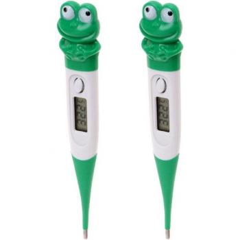Thermomètre électronique à haute précision, 2 têtes – usage familial