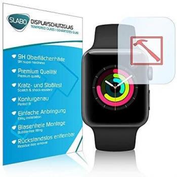 Slabo 3 x Premium Panzerglasfolie für Watch Series 3