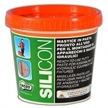 Facot Chemicals SIBA0460 Silicon Barattoli, Grigio