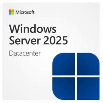 Windows Server 2025 Datacenter – 16-Core 64‑Bit English DVD (DSP OEI)