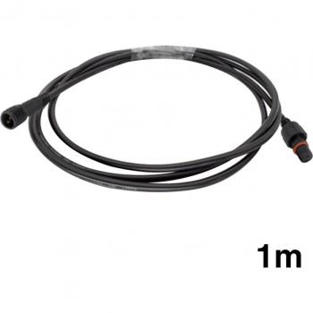 Wear-Resistant Black PVC Home Extension Cable for Solar Spotlights - 2/3/4 Pin, 22AWG