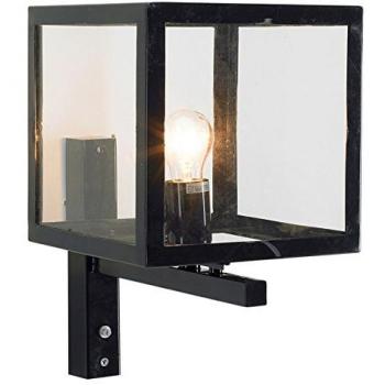 Loosdrecht Außenwandellicht KS Verlichting – Pulverbeschichtetes Aluminium, schwarz