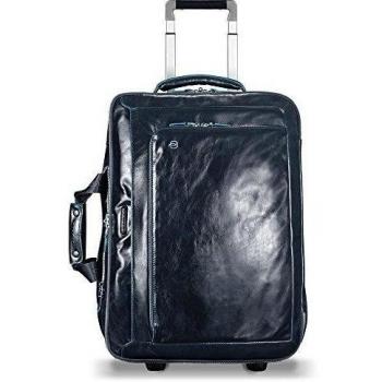 Piquadro Business-Trolley Blue Square, 2 Rollen, Leder, 51 cm