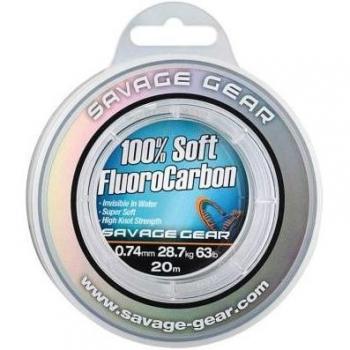 Savage Gear Soft Fluorocarbon 35m 0.39mm Clear