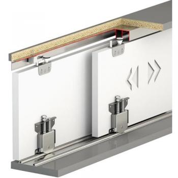 E-Slide Wardrobe Sliding Door Kit - 2 Door - 3000mm Track