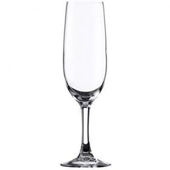Boîte de 6 flûtes à champagne trempées Victoria 17 cl