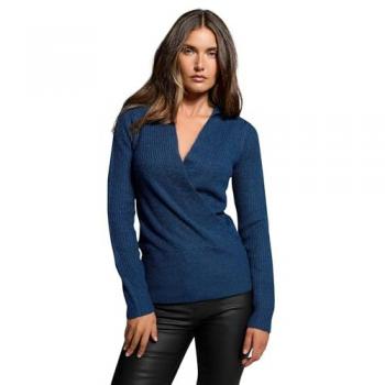 Pull Croisé Maille Longue Sally