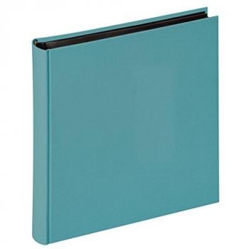 Walther Design Fotoalbum Fun Petrol Green – 30 × 30 cm, 100 Seiten, schwarz, gebunden