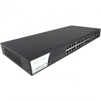 G1280 WebSmart Gigabit Switch with 24×RJ45 + 4×Combo SFP