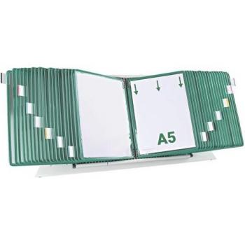 Tarifold Sichttafelsystem 435405 DIN A5 grün mit 40 St. Sichttafeln