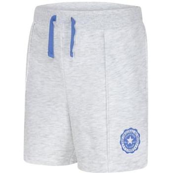 Short de Felpa Converse con Pintucks en Gris