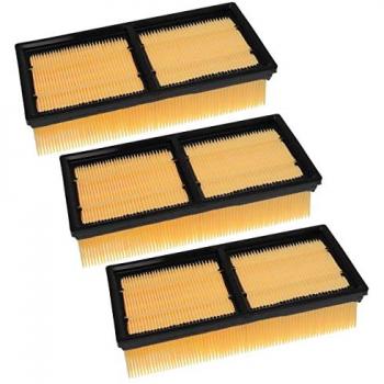 Flat-Fold Filter Replacement Trio – Kärcher 6.907‑276.0 Industrial Vacuum