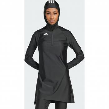 Haut de maillot de bain manches longues femme adidas 3 bandes