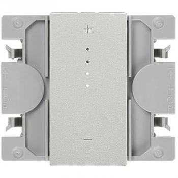 Interruttore Dimmerabile Simon 270 iO 1-10V con Pulsante Stretto in Alluminio