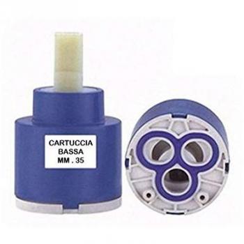 Cartuccia rubinetto universale 35mm Bassa senza distributore