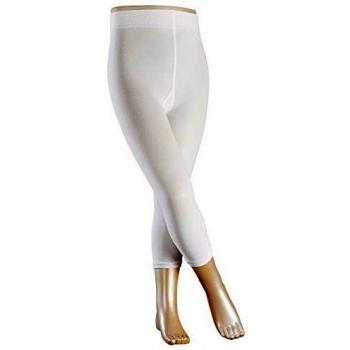 FALKE Unisex Kinder Cotton Touch K LE Strumpfwaren, Weiß, Größe 104-110