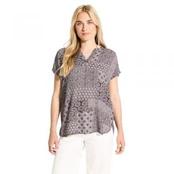 Kurzarm Viskosebluse von Cecil