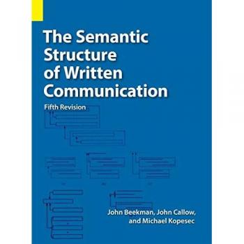 The Semantic Structure of Written Communication