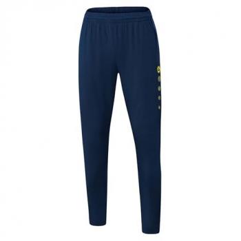 JAKO Premium Trainingshose Damen Blau Gelb Größe 38