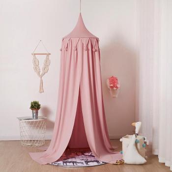 Bettvorhang mit Moskitonetz für Mädchen - Rosa Dekoration