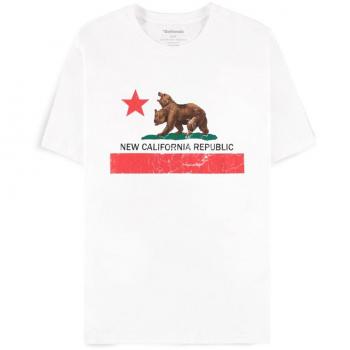 Fallout New California Republic T-Shirt - M - weiß