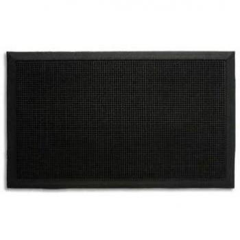 Tapis d'entrée à picots 80 x 100 cm - noir