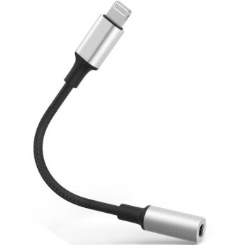Microconnect Adaptador de Audio Lightning a 3.5mm - Compatible con Todos los Dispositivos