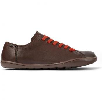 Camper Brown Leather Slip-On Shoes Women 8 UK