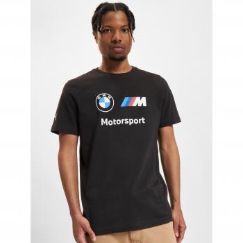 T-Shirt Puma BMW M Motorsport ESS Logo Tee en Coton Noir - Modèle Original 538148-01