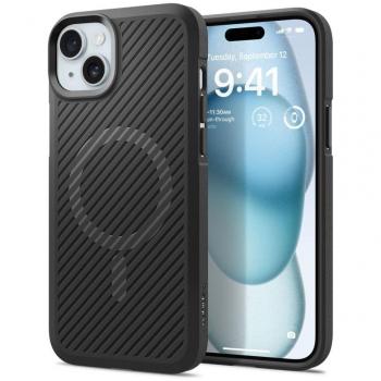 Custodia TPU Spigen Core Armor MagSafe per iPhone 15 - Nero