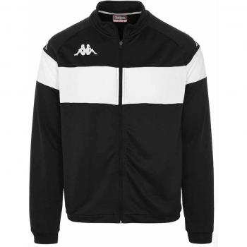 Kappa Dacone Kids Tracksuit Jacket Black / White 6 Years