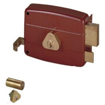 CISA Serratura legno applicare 50121 c.tondo fisso M2+TIRANTE e.mm 60 dx