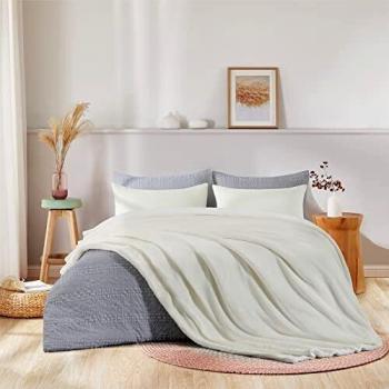 Couverture Lit 2 Personnes Beige – Super Soft