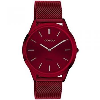 Oozoo Milanaiseband Damenuhr Cherry Lady 38 mm Rot – C20006