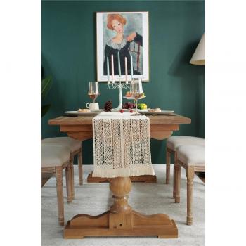 Pastoral Crochet Knitting Lace Table Runner