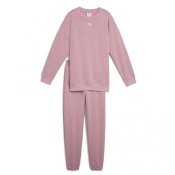 PUMA Tuta Sportiva Girocollo Rosa 164 cm
