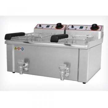 Friteuse électrique FBR 13+13 LT Beckers