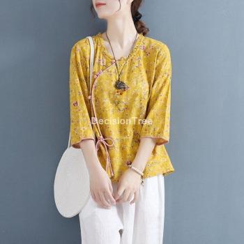 Qipao Bluse für Damen