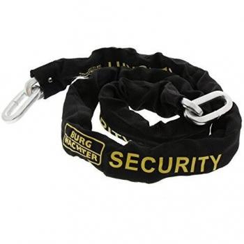 Chaîne de sécurité noire Burg-Wächter 200 cm
